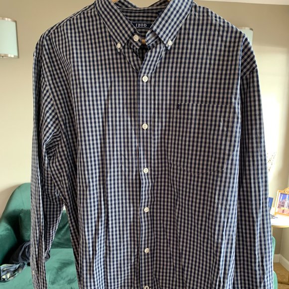 IZOD Button Down Shirt - L - Picture 4 of 9